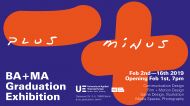  Plus Minus –  Bachelor- und Masterausstellung der University of Applied Sciences Europe in Berlin